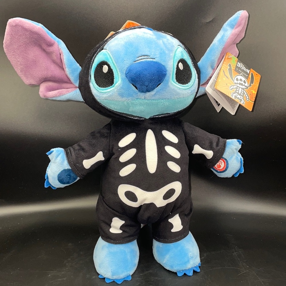Musical Walking Skeleton Stitch Halloween plush